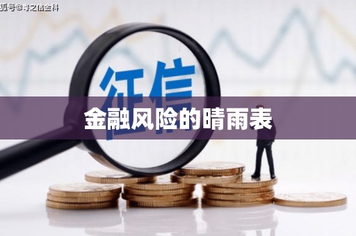 麦寮金融风险的晴雨表
