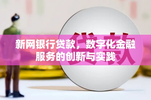 麦寮新网银行贷款，数字化金融服务的创新与实践