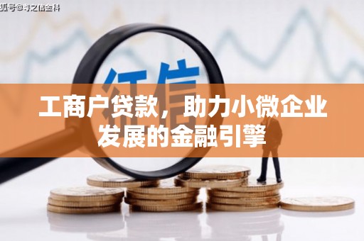 麦寮工商户贷款，助力小微企业发展的金融引擎