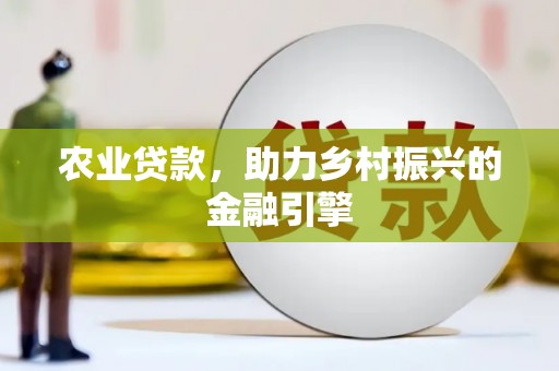 麦寮农业贷款，助力乡村振兴的金融引擎