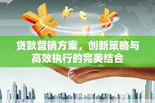 麦寮贷款营销方案，创新策略与高效执行的完美结合