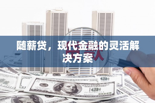 麦寮随薪贷，现代金融的灵活解决方案