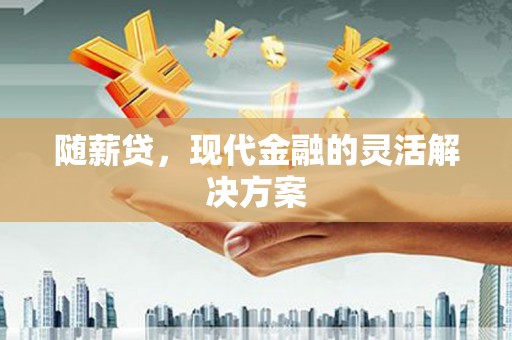 麦寮随薪贷，现代金融的灵活解决方案