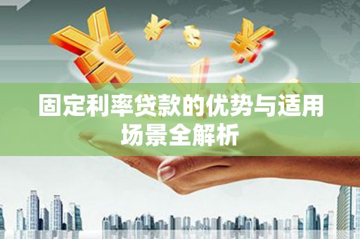 麦寮固定利率贷款的优势与适用场景全解析
