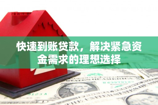 麦寮快速到账贷款，解决紧急资金需求的理想选择