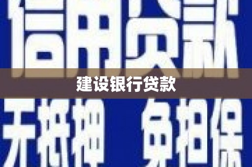 麦寮建设银行贷款