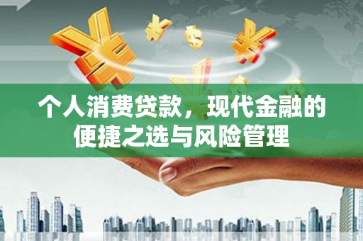 麦寮个人消费贷款，现代金融的便捷之选与风险管理