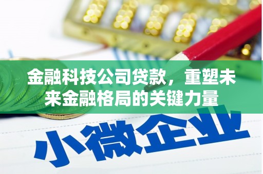 麦寮金融科技公司贷款，重塑未来金融格局的关键力量