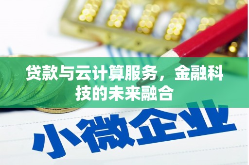麦寮贷款与云计算服务，金融科技的未来融合