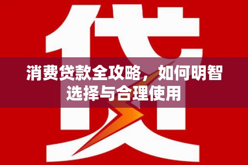 麦寮消费贷款全攻略，如何明智选择与合理使用