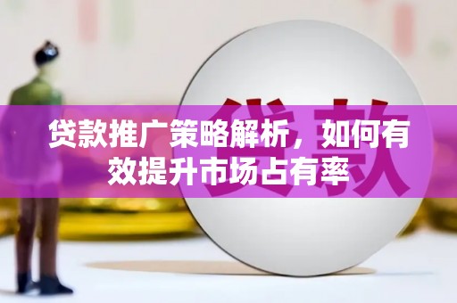 麦寮贷款推广策略解析，如何有效提升市场占有率