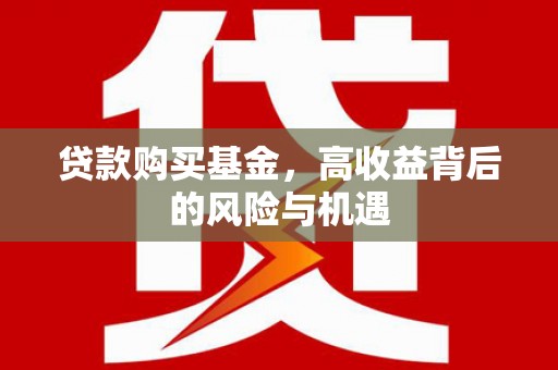 麦寮贷款购买基金，高收益背后的风险与机遇