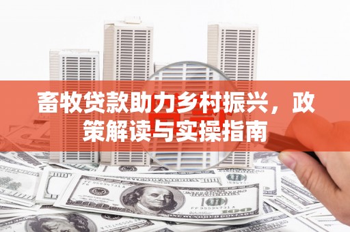 麦寮畜牧贷款助力乡村振兴，政策解读与实操指南