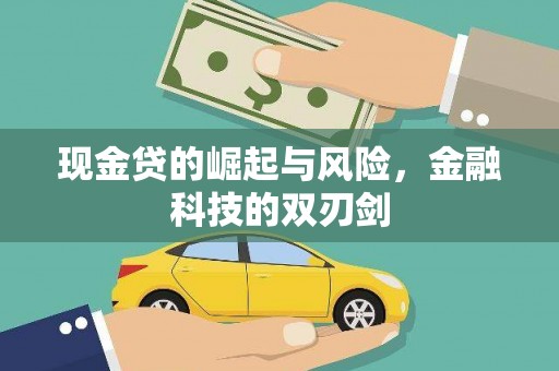 麦寮现金贷的崛起与风险，金融科技的双刃剑