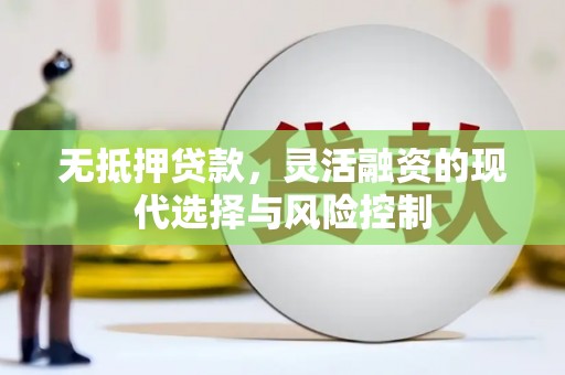 麦寮无抵押贷款，灵活融资的现代选择与风险控制