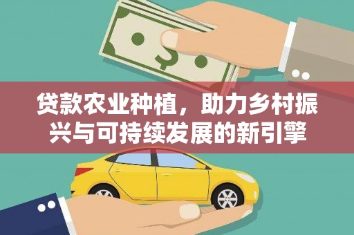 麦寮贷款农业种植，助力乡村振兴与可持续发展的新引擎