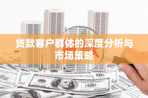 麦寮贷款客户群体的深度分析与市场策略