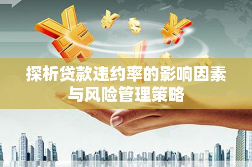 麦寮探析贷款违约率的影响因素与风险管理策略
