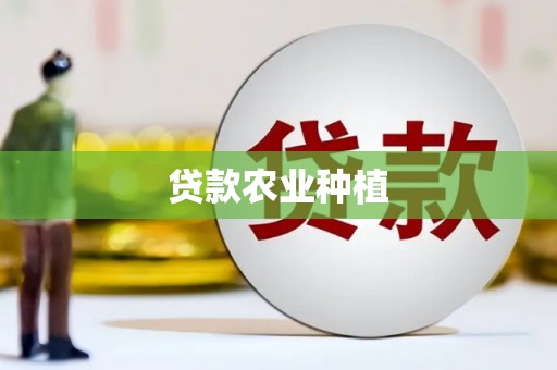麦寮贷款农业种植
