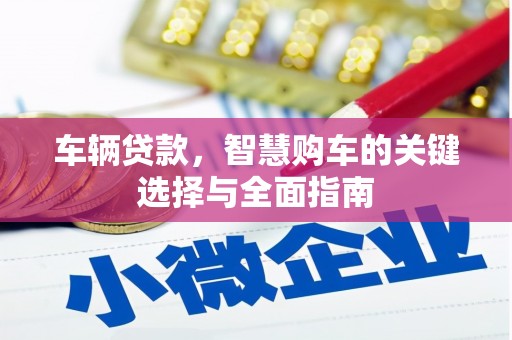 麦寮车辆贷款，智慧购车的关键选择与全面指南