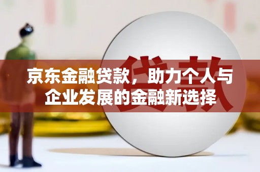 麦寮京东金融贷款，助力个人与企业发展的金融新选择