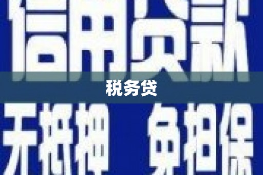 麦寮税务贷