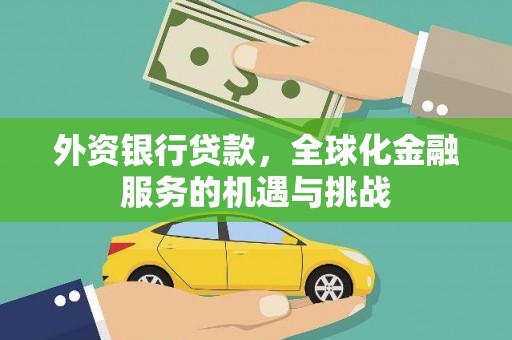 麦寮外资银行贷款，全球化金融服务的机遇与挑战