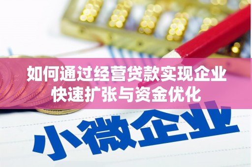 麦寮如何通过经营贷款实现企业快速扩张与资金优化