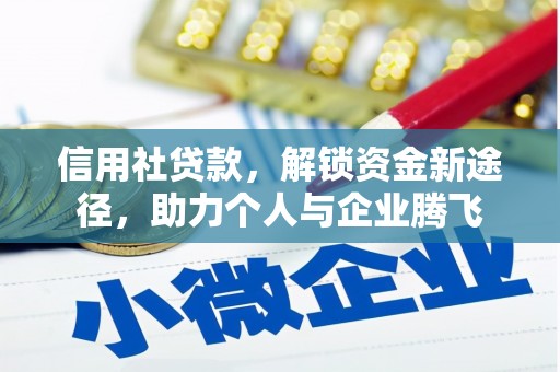 麦寮信用社贷款，解锁资金新途径，助力个人与企业腾飞