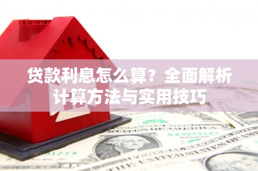 麦寮贷款利息怎么算？全面解析计算方法与实用技巧