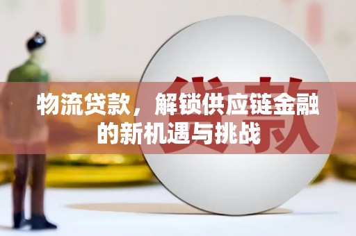 麦寮物流贷款，解锁供应链金融的新机遇与挑战