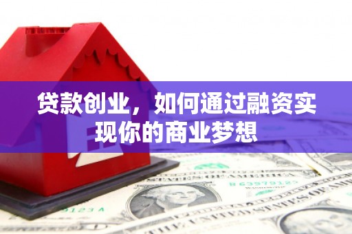 麦寮贷款创业，如何通过融资实现你的商业梦想