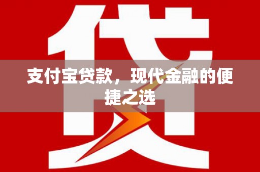 麦寮支付宝贷款，现代金融的便捷之选