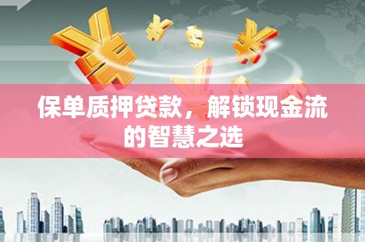 麦寮保单质押贷款，解锁现金流的智慧之选
