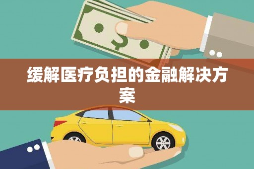 麦寮缓解医疗负担的金融解决方案