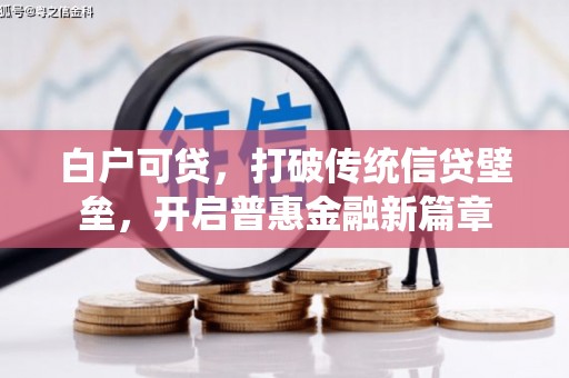 麦寮白户可贷，打破传统信贷壁垒，开启普惠金融新篇章