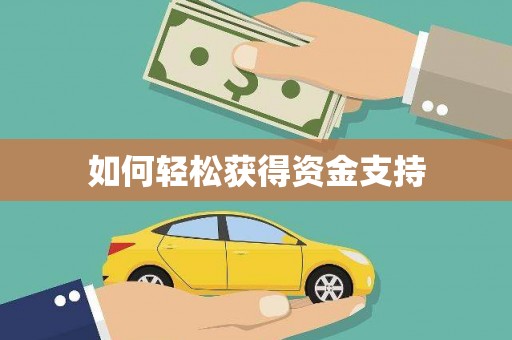 麦寮如何轻松获得资金支持