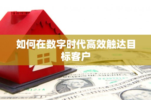 麦寮如何在数字时代高效触达目标客户